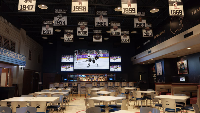 The Bears' Den Seating Area